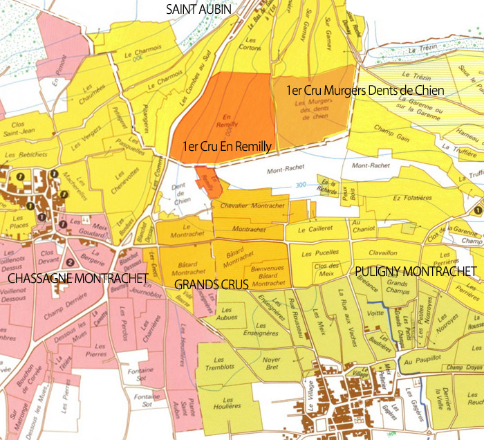 Saint Aubin map